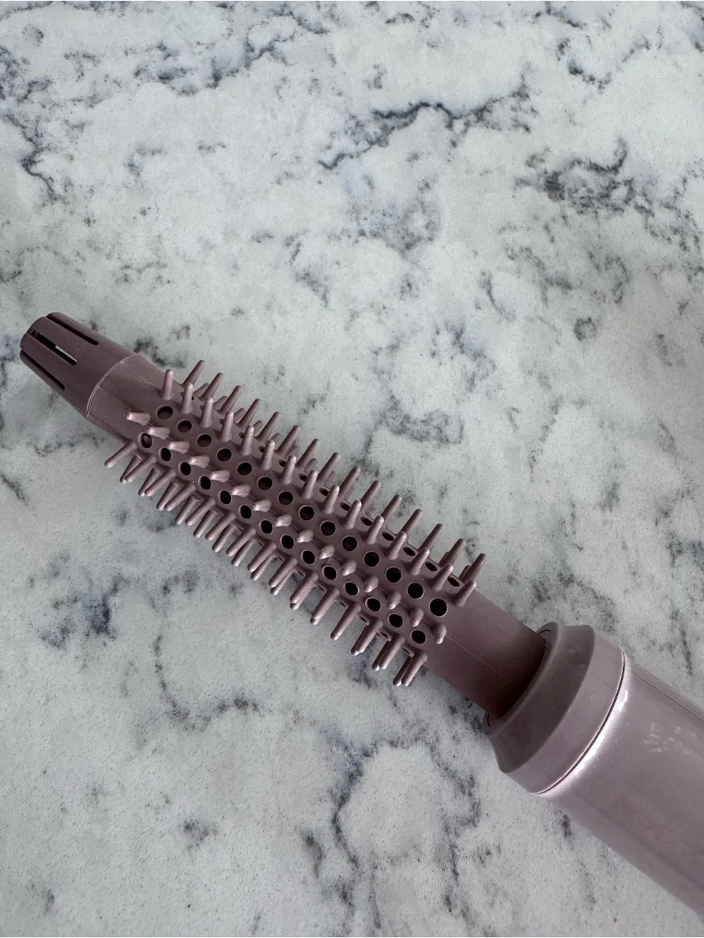 Vintage! Vidal Sassoon Mauve Pink Electric Small Barrel Hot Air Brush